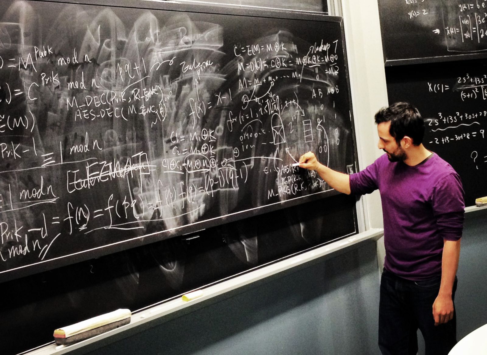 3. Co-Founder Jason Stockman giving an informal lecture at MIT